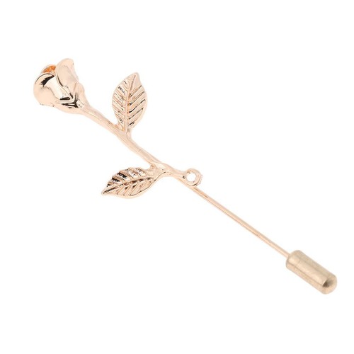 Spilla con fiore rosa - con,