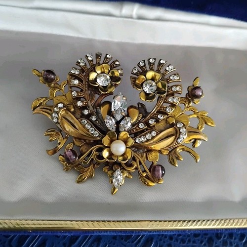 Grande spilla vintage anni - grande,