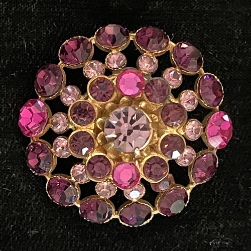 Spilla donna fiore rotonda - , in
