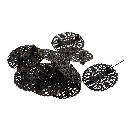 12pz spilla fiore - a, svasato